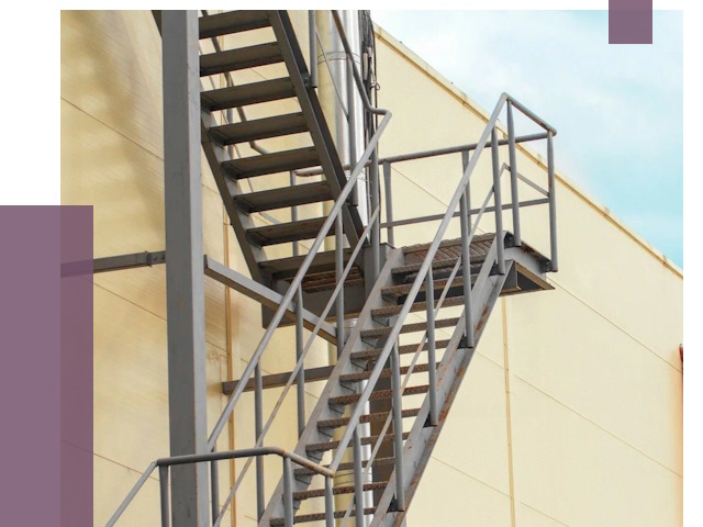 Пожарные лестницы в Валуйках от 12774 руб. — монтаж и продажа | ПРОЛЁТ-Вли