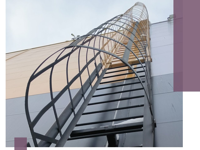 Изготовление и монтаж пожарных лестниц в Валуйках профессионально