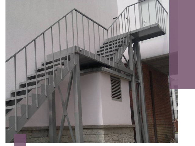 Монтаж пожарных лестниц под ключ в Валуйках с гарантией качества