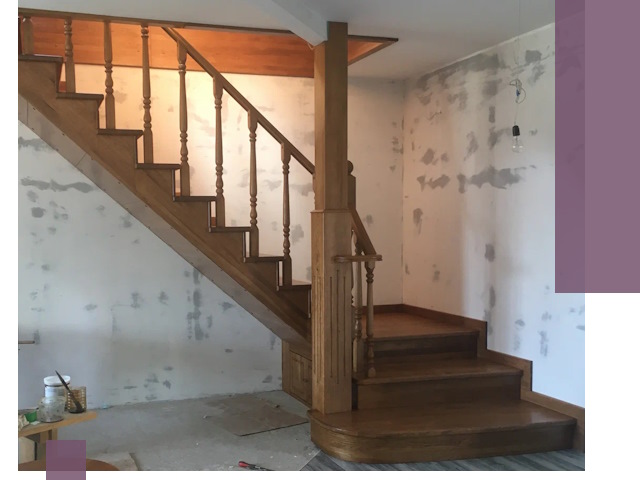 Ремонт деревянных лестниц в Валуйках: быстро и качественно