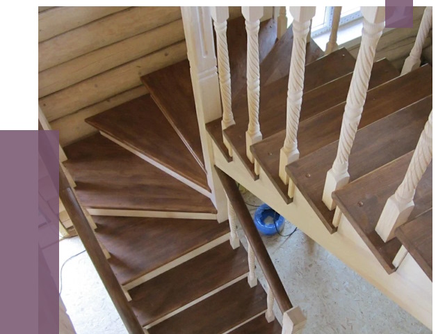 Реставрация деревянных лестниц в Валуйках от 4471 руб.