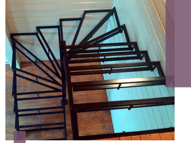 Изготовление металлических лестниц любой сложности в Валуйках