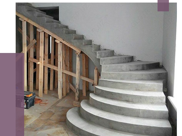 Изготовление бетонных лестниц под ключ в Валуйках от 20758 руб. | ПРОЛЁТ-Вли
