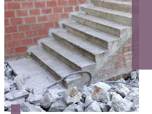 Демонтаж бетонных лестниц в Валуйках: быстро и безопасно