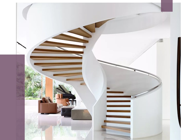 Винтовые лестницы в Валуйках под ключ от 50564 руб. | ПРОЛЁТ-Вли