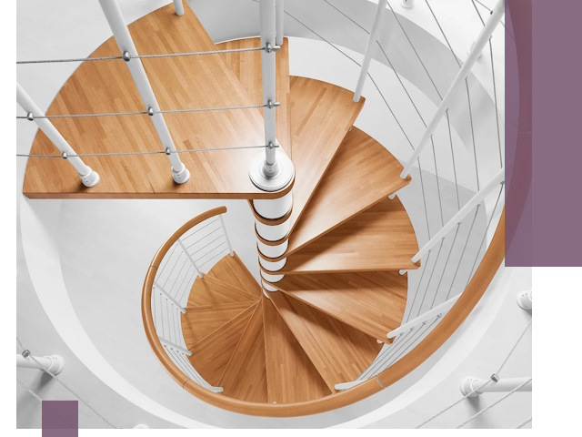 Изготовление винтовых лестниц под ключ в Валуйках