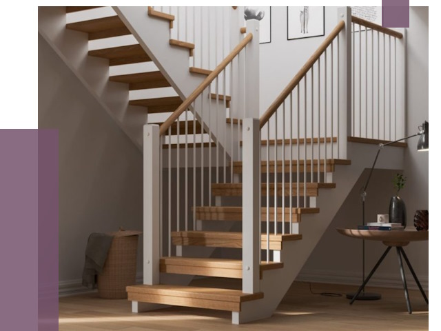 Маршевые лестницы в Валуйках от 39653 руб. — монтаж | ПРОЛЁТ-Вли