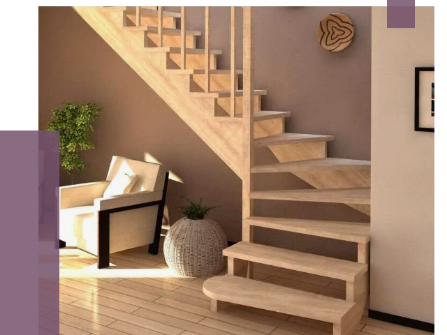 Изготовление Г-образных лестниц в Валуйках от 19693 руб. 