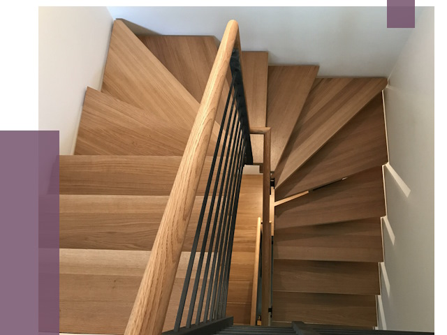 П-образные лестницы в Валуйках под ключ от 50564 руб. | ПРОЛЁТ-Вли