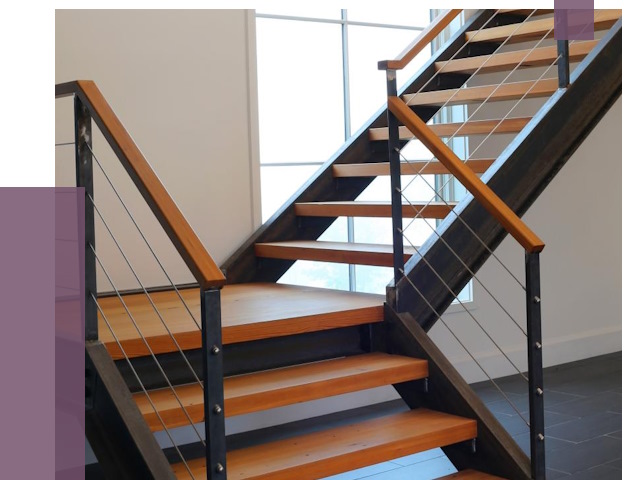 Изготовление лестниц на металлокаркасе в Валуйках от 19693 руб. | ПРОЛЁТ-Вли