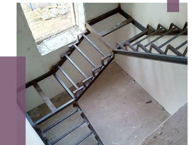 Монтаж лестниц на металлокаркасе в Валуйках от 13306 руб. — ПРОЛЁТ-Вли