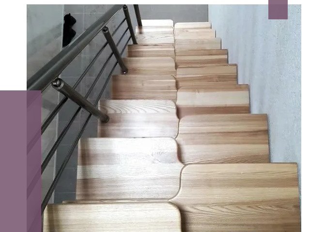 Лестницы гусиный шаг в Валуйках от 13572 руб. под ключ | ПРОЛЁТ-Вли