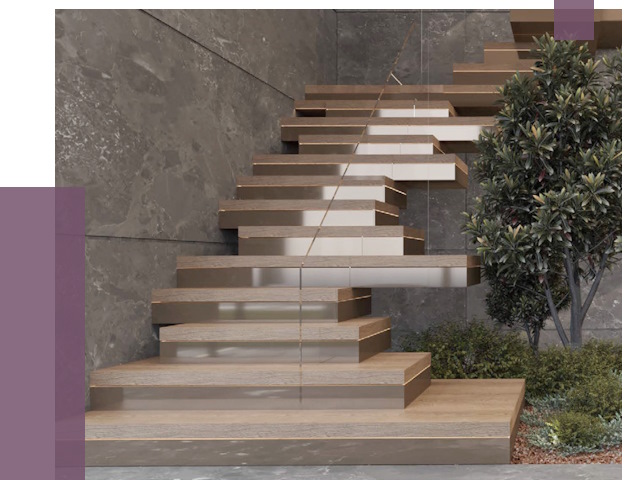 Современные лестницы в Валуйках от 14371 руб. | ПРОЛЁТ-Вли