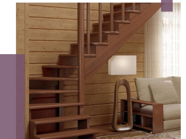 Лестницы эконом класса в Валуйках от 19001 руб. бюджетные решения