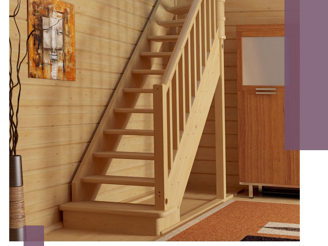 Лестницы эконом класса под ключ в Валуйках — недорого и быстро