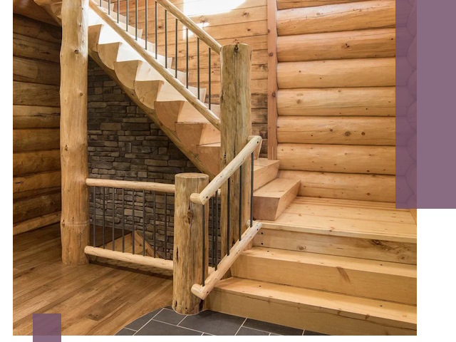 Лестницы в баню под заказ и профессиональный монтаж в Валуйках