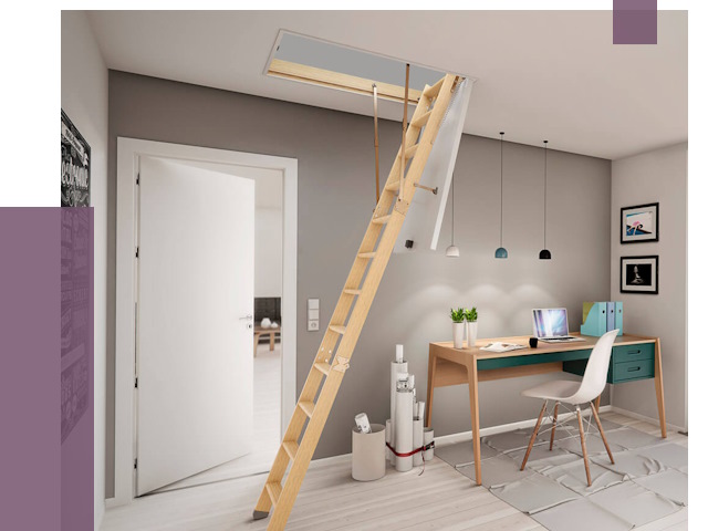 Чердачные лестницы в Валуйках — от 15169 руб. | ПРОЛЁТ-Вли