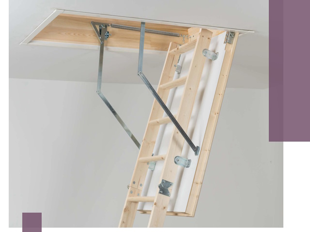 Установка чердачной лестницы под ключ в Валуйках