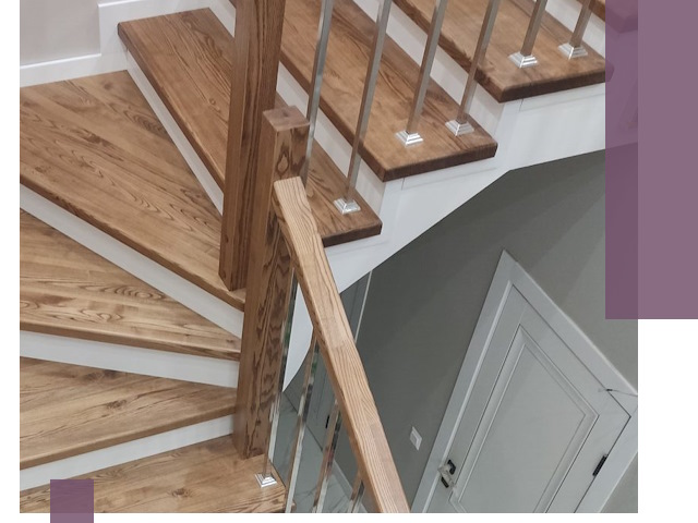 Обшивка металлических лестниц под ключ в Валуйках