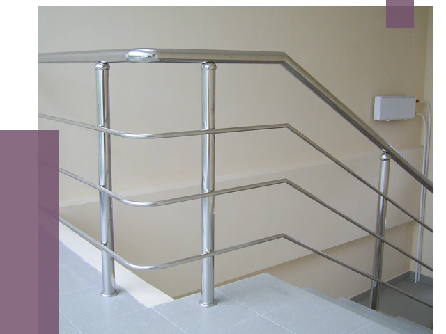 Алюминиевые перила в Валуйках от 6600 руб. под ключ | ПРОЛЁТ-Вли