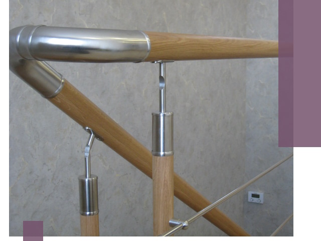 Комбинированные перила на заказ в Валуйках — монтаж и производство