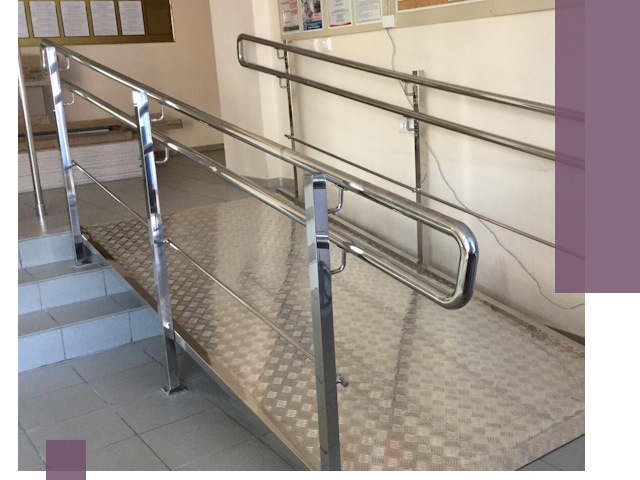 Перила для инвалидов в Валуйках — надежные поручни и ограждения