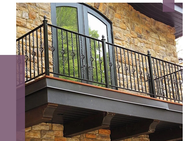 Балконные ограждения в Валуйках от 8356 руб. — купить | ПРОЛЁТ-Вли