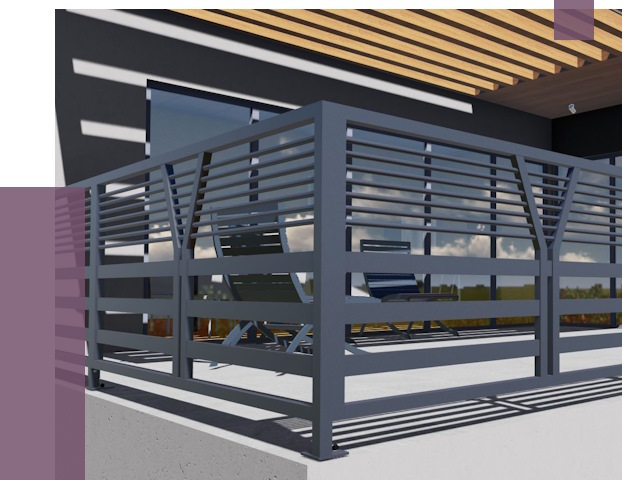 Изготовление балконных ограждений в Валуйках от 11177 руб. | ПРОЛЁТ-Вли