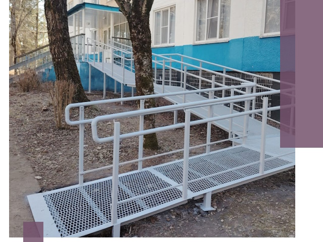 Пандусы под ключ в Валуйках: изготовление, монтаж и демонтаж