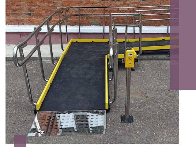 Изготовление наклонных пандусов для инвалидов в Валуйках