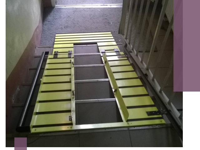 Профессиональный монтаж пандуса в подъезд в Валуйках