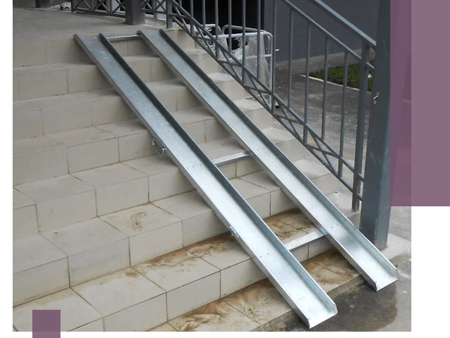 Пандусы для детских колясок в Валуйках: изготовление и монтаж