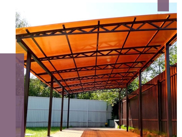 Односкатные навесы под ключ в Валуйках от 13679 руб. 