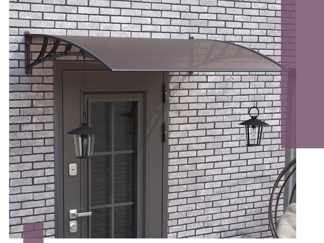 Недорогие козырьки и навесы под ключ в Валуйках