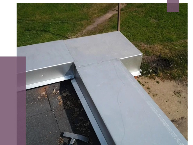 Оцинкованные парапеты в Валуйках от 8356 руб. | ПРОЛЁТ-Вли