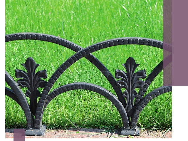 Декоративные металлические бордюры под ключ в Валуйках