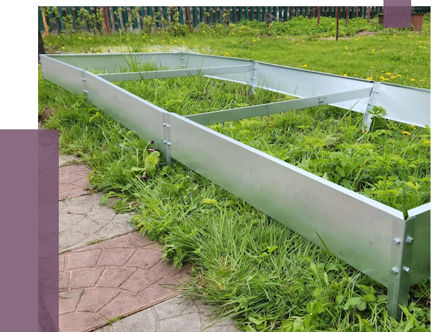 Металлические бордюры для грядок в Валуйках от 1863 руб. 