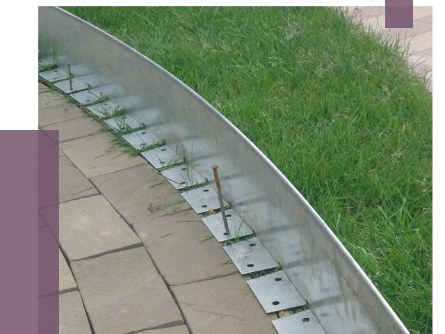 Металлические бордюры для тротуаров в Валуйках от 9048 руб.