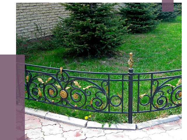 Кованые газонные ограждения в Валуйках от 7931 руб. — ПРОЛЁТ-Вли