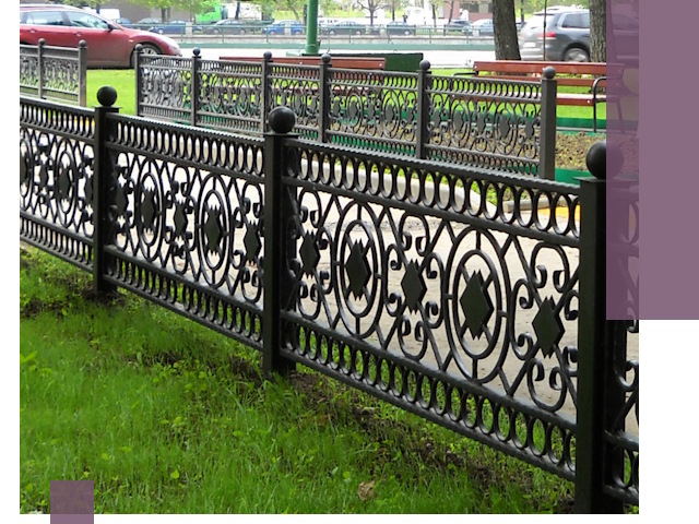 Секционные газонные ограждения под ключ в Валуйках