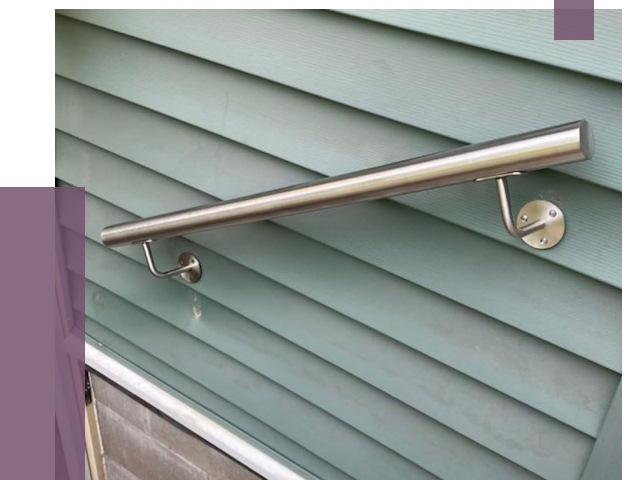 Поручни из нержавеющей стали в Валуйках от 7984 руб.  | ПРОЛЁТ-Вли