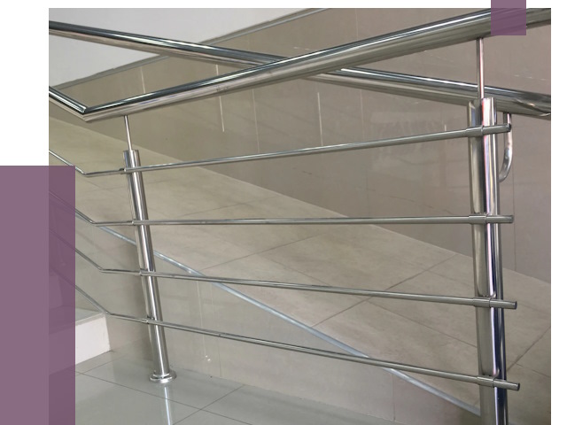 Изготовление поручней из нержавеющей стали в Валуйках